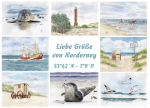 Folienmagnet Norderney Collage1